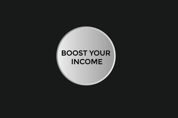
new website boost your income click button learn stay stay tuned, level, sign, speech, bubble  banner modern, symbol,  click,
