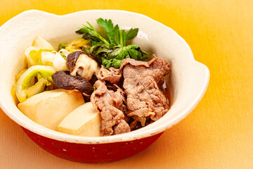 すき焼き風煮物