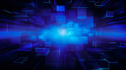 Abstract modern AI futuristic technology neon light effect network digital Connections data design background