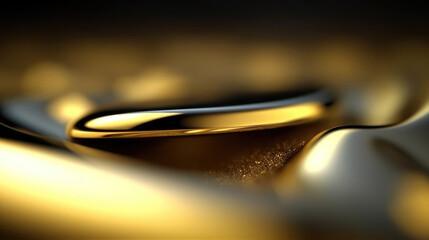 luxurious and abstract golden texture backdrop
