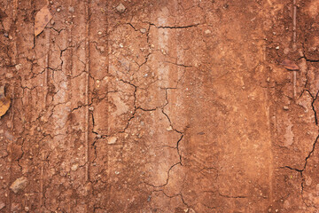 Crack of dry ground for background texture 