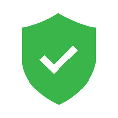 Security shield icon design illustration.