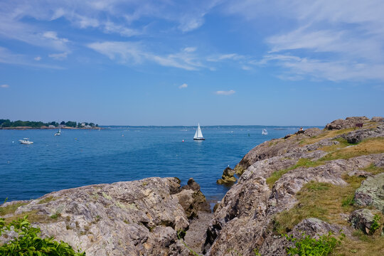 Marblehead harbor MA USA