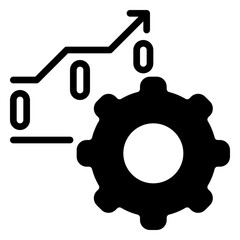 people icon, glyph icon style