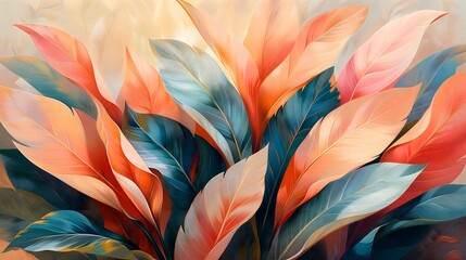 the Tricolor Stromanthe in a stunning photograph that celebrates its vibrant foliage and intricate patterns, neutral background, copy space