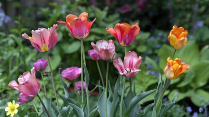 Obraz premium Lovely flowers found in the garden