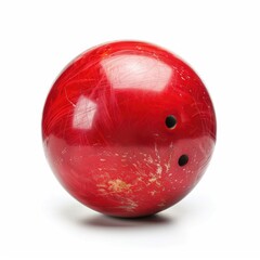 Bowling ball isolated on white background  