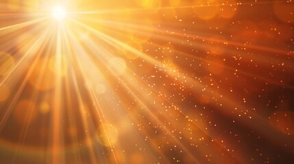 Sunlight flare sun ray gold energy bright brush effect shiny nature wallpaper background