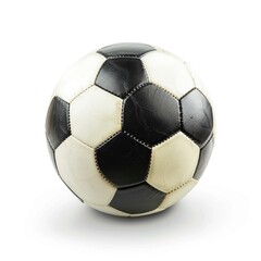 Soccer ball isolated on white background  