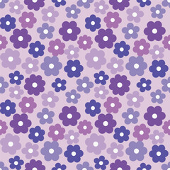 seamless pattern with flowers