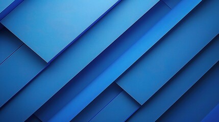 Obraz premium Blue geometric diagonal overlay layer background