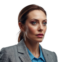 Elegance in Business, Captivating Portraits of a Young Businesswoman