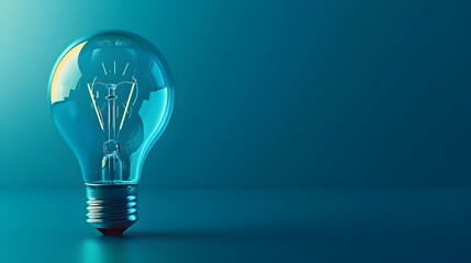 Innovative Transparent Bulb Illuminating a Realm of Creativity and Imagination