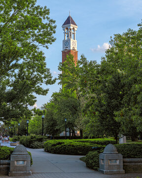 Purdue Bell Tower on Campus of Purdue University	