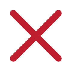 Obraz premium cross icon design illustration.