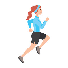 runner woman active