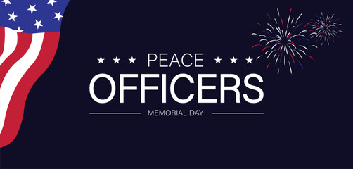 A Stylish Peace Officers Memorial Day Design