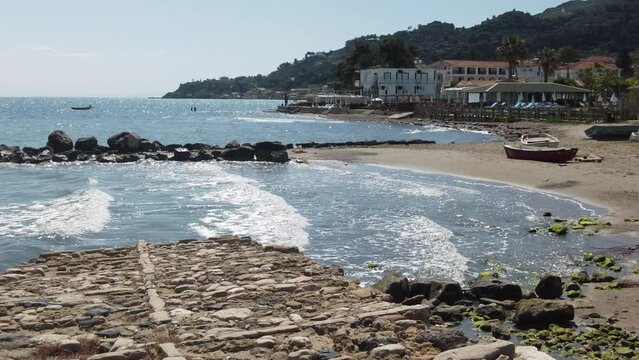 view of the shore in Argassi resort