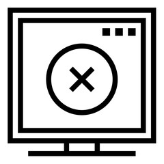 Fototapeta premium error code programming computer