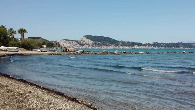 view of the shore in Argassi resort