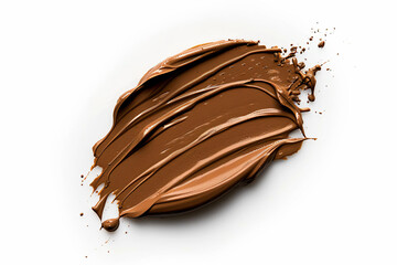 Fototapeta premium a chocolate covered cookie on a white surface