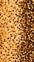 A gold and brown background featuring various sized circles in a mesmerizing pattern, autumn mood wallpaper