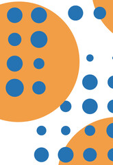 seamless pattern with geometric shapes, vector illustration. geometric abstract pattern with circles, dots and circles. vector illustration