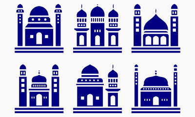 Fototapeta premium Mosque pattern for decoration, background, panel, and cnc cutting