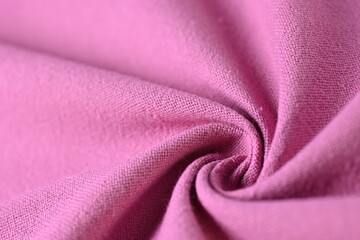 pink cotton texture color of fabric textile industry, abstract image for fashion cloth design...