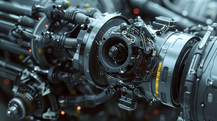 Intricate Machinery:A Captivating Technological Landscape