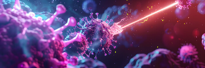 Visual Representation of the UltraViolet Light Disinfection Process on Pathogens