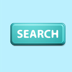 Search icon 3D Illustration vector
