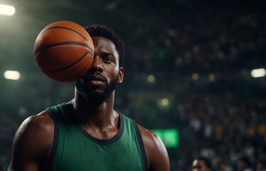 Athlete Portraits. Basketball Players.