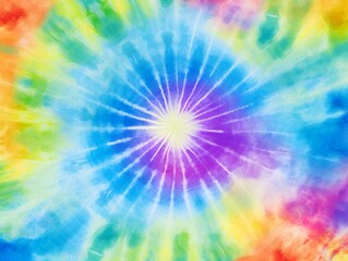 Colorful Tie Dye Design Pattern Background