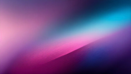 Blurred color gradient purple pink blue grainy color gradient background dark abstract backdrop