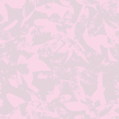 Pastels Tropical Leaf Seamless Pattern Design