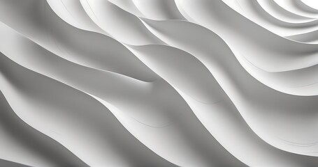 abstract wave lines on white background