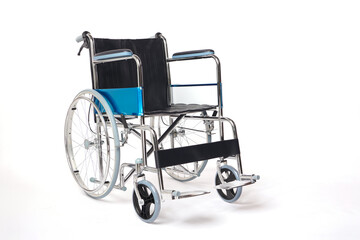 wheelchair on white background, healthcare concept, accident, insurance, life insurance, wellness,...