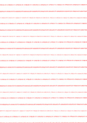 赤色の罫線模様