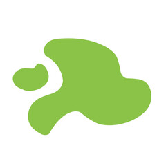 green organic liquid