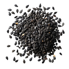 Black sesame seeds are a type of sesame seed that has been hulled and then roasted. They have a slightly nutty flavor and are often used in Asian cuisine.