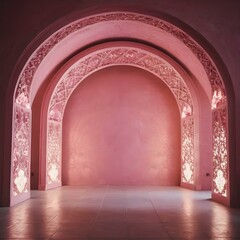 Fototapeta premium Minimal Arch Set Digital Backdrops and Maternity Overlay Textures for Fine Art Portraits