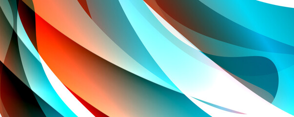 Abstract swirl design geometric concept. Vector Illustration For Wallpaper, Banner, Background, Card, Book Illustration, landing page