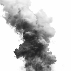 "Realistic Dark Carbon Steam Clouds, Cut Out with Transparent Background, 3D Render PNG, Blank White Background Removed" "Realistic Carbon Dark Steam Clouds, Transparent Background Cutout, 3D Render P