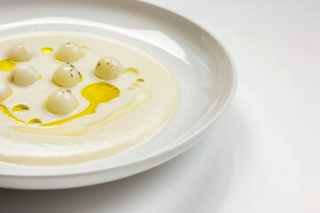 Rich and Creamy Ajo Blanco Soup with Almonds and Olive Oil