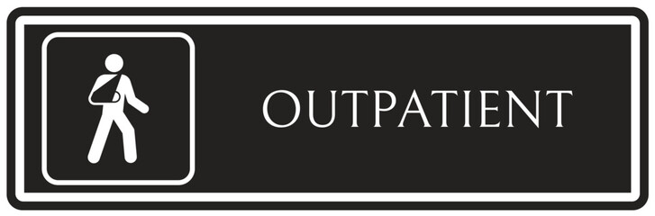 Outpatient sign