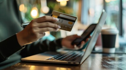 Freelancer setting up a blockchain wallet for secure payment receipts