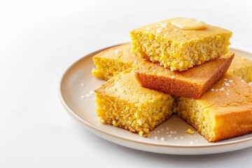 Golden-Brown Southern Treat: Air Fryer Cornbread and Honey Butter