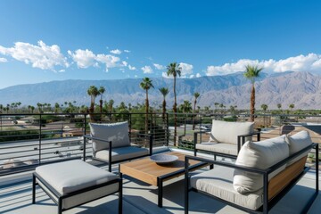 Fototapeta premium Palm Springs vacation home