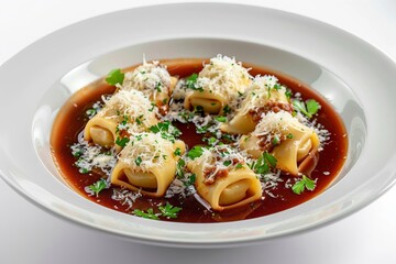 Creamy Ragu-Topped Agnolotti Bolognese: A Delicious Italian Delight